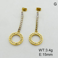 SS Earrings  3E4003336bhjl-706