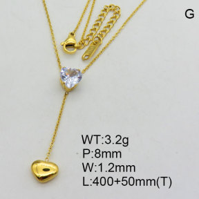 SS Necklace  3N4002191ahjb-706