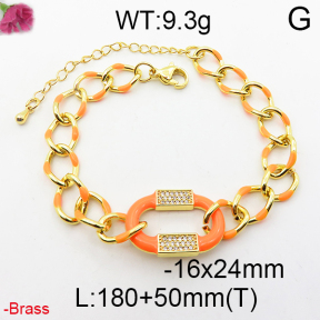 Fashion Brass Bracelet  F2B400003vhmv-J40