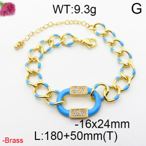 Fashion Brass Bracelet  F2B400004vhmv-J40