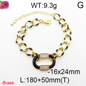 Fashion Brass Bracelet  F2B400008vhmv-J40