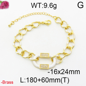Fashion Brass Bracelet  F2B400010vhmv-J40