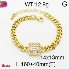 Fashion Brass Bracelet  F2B400011vhnv-J40