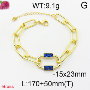 Fashion Brass Bracelet  F2B400015vhmv-J40