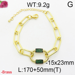 Fashion Brass Bracelet  F2B400018vhmv-J40