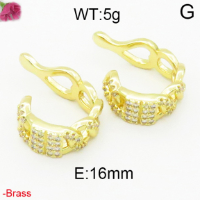 Fashion Brass Earrings  F2E400005ahlv-J40