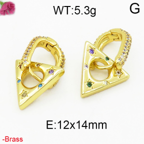 Fashion Brass Earrings  F2E400006vhov-J40