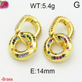 Fashion Brass Earrings  F2E400012vhov-J40