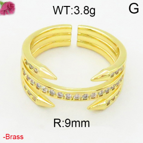 Fashion Brass Ring  F2R400003bhva-J40
