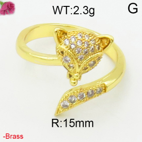 Fashion Brass Ring  F2R400007vhha-J40