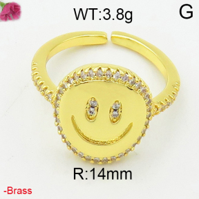 Fashion Brass Ring  F2R400008vhha-J40