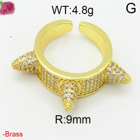 Fashion Brass Ring  F2R400010ahlv-J40