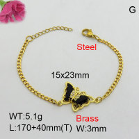 Fashion Brass Bracelet  F3B404675vbpb-J111