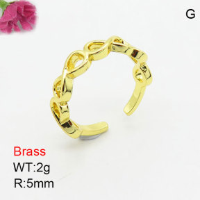 Fashion Brass Ring  F3R200102bbov-J111