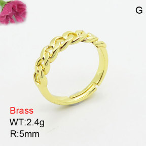 Fashion Brass Ring  F3R200103bbov-J111