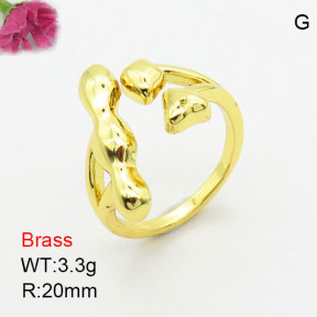 Fashion Brass Ring  F3R200106bbov-J111