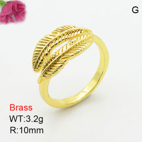 Fashion Brass Ring  F3R200108bbov-J111