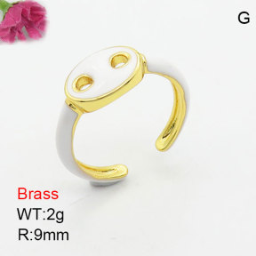 Fashion Brass Ring  F3R300147bbov-J111