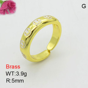 Fashion Brass Ring  F3R300151vbpb-J111