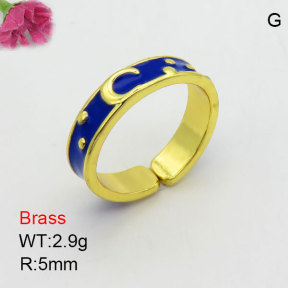 Fashion Brass Ring  F3R300153bbov-J111