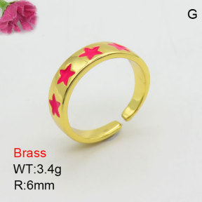 Fashion Brass Ring  F3R300156vbpb-J111