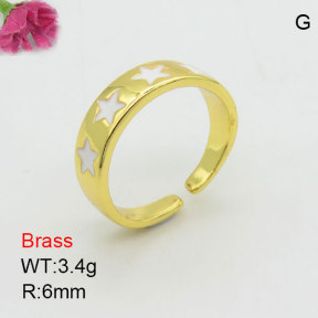 Fashion Brass Ring  F3R300159vbpb-J111