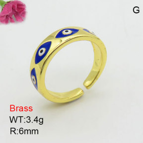 Fashion Brass Ring  F3R300162vbpb-J111