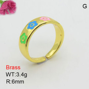 Fashion Brass Ring  F3R300165vbpb-J111