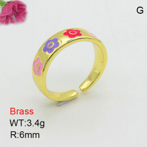 Fashion Brass Ring  F3R300166vbpb-J111