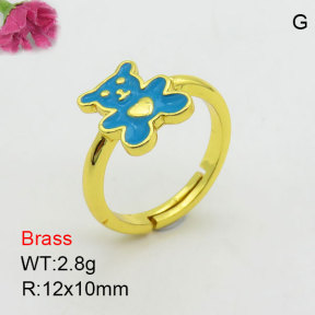 Fashion Brass Ring  F3R300167vbpb-J111