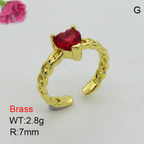 Fashion Brass Ring  F3R400930bbov-J111