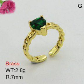 Fashion Brass Ring  F3R400933bbov-J111