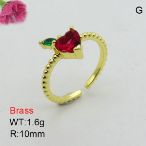 Fashion Brass Ring  F3R400936bbov-J111
