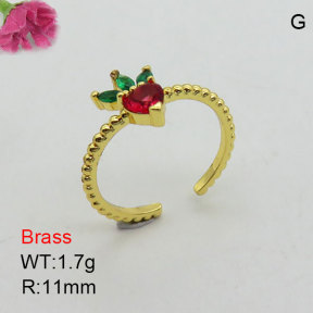 Fashion Brass Ring  F3R400937bbov-J111