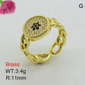 Fashion Brass Ring  F3R400938bbov-J111