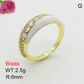 Fashion Brass Ring  F3R400944bhva-J111