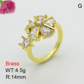Fashion Brass Ring  F3R400953vhha-J111