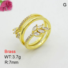 Fashion Brass Ring  F3R400954vhha-J111
