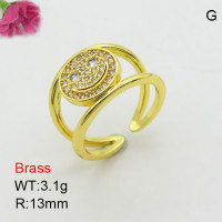 Fashion Brass Ring  F3R400955vbpb-J111