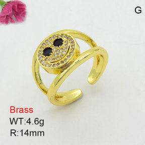 Fashion Brass Ring  F3R400956vbpb-J111