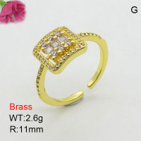 Fashion Brass Ring  F3R400965bbov-J111