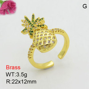 Fashion Brass Ring  F3R400967bhva-J111