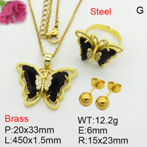 Fashion Brass Sets  F3S008559vhnv-J111