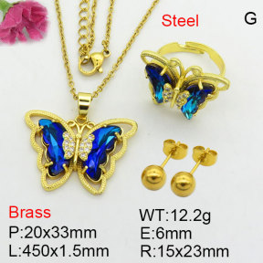 Fashion Brass Sets  F3S008560vhnv-J111