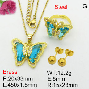 Fashion Brass Sets  F3S008562vhnv-J111