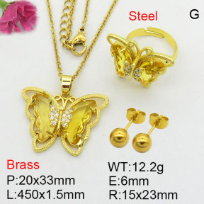 Fashion Brass Sets  F3S008567vhnv-J111