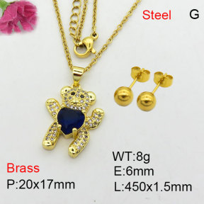 Fashion Brass Sets  F3S008571vhha-J111