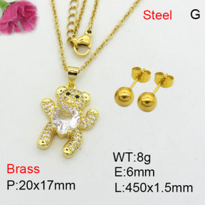 Fashion Brass Sets  F3S008573vhha-J111