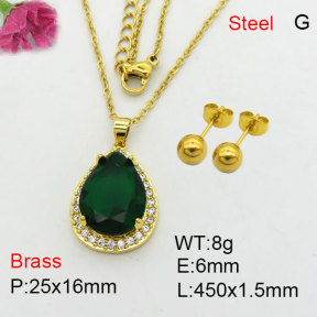 Fashion Brass Sets  F3S008581vhha-J111