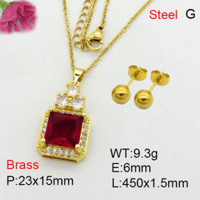 Fashion Brass Sets  F3S008583vhha-J111